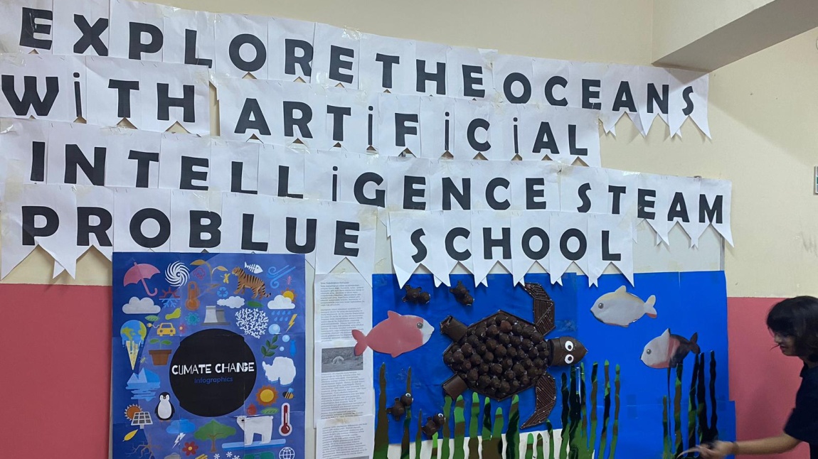 Explore the Oceans with Artificial Intelligence and STEAM-Blue Schools
