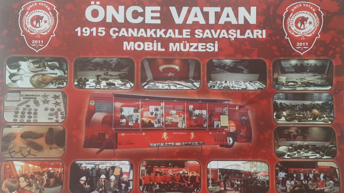 Çanakkale Savaşları Mobil Müzesi okulumuzdaydı.